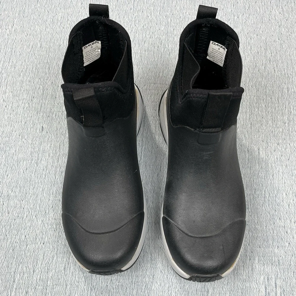 Dakine Slush Sport Waterproof‎ Rubber Boots, Women's Size 8 DKW-33-0002-01 BLACK